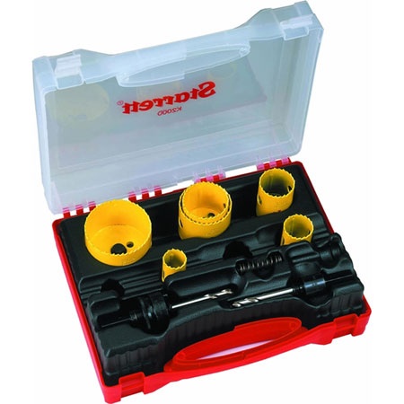 JUEGO 11 CORONAS BIMETAL 19-76 MM. K-291 STARRETT (UU)