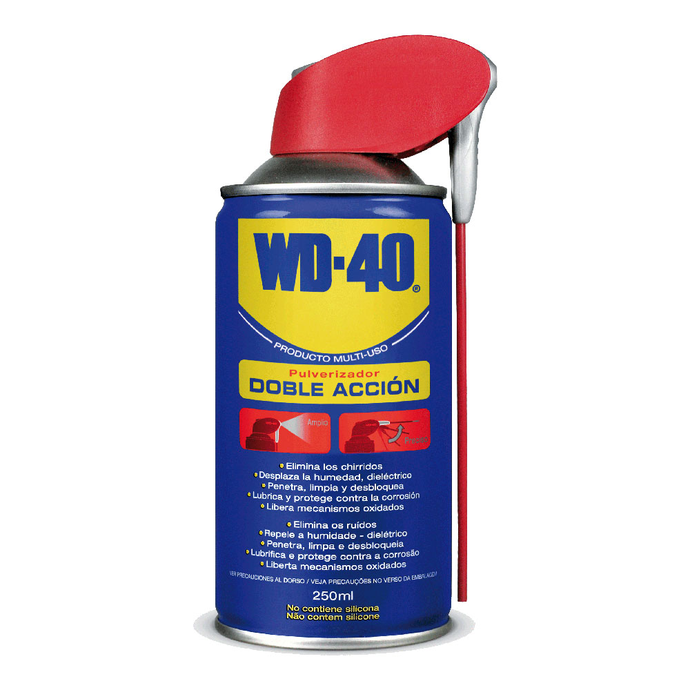 SPRAY LUBRICANTE MULTIUSOS WD-40 DOBLE ACCION 500 ML.