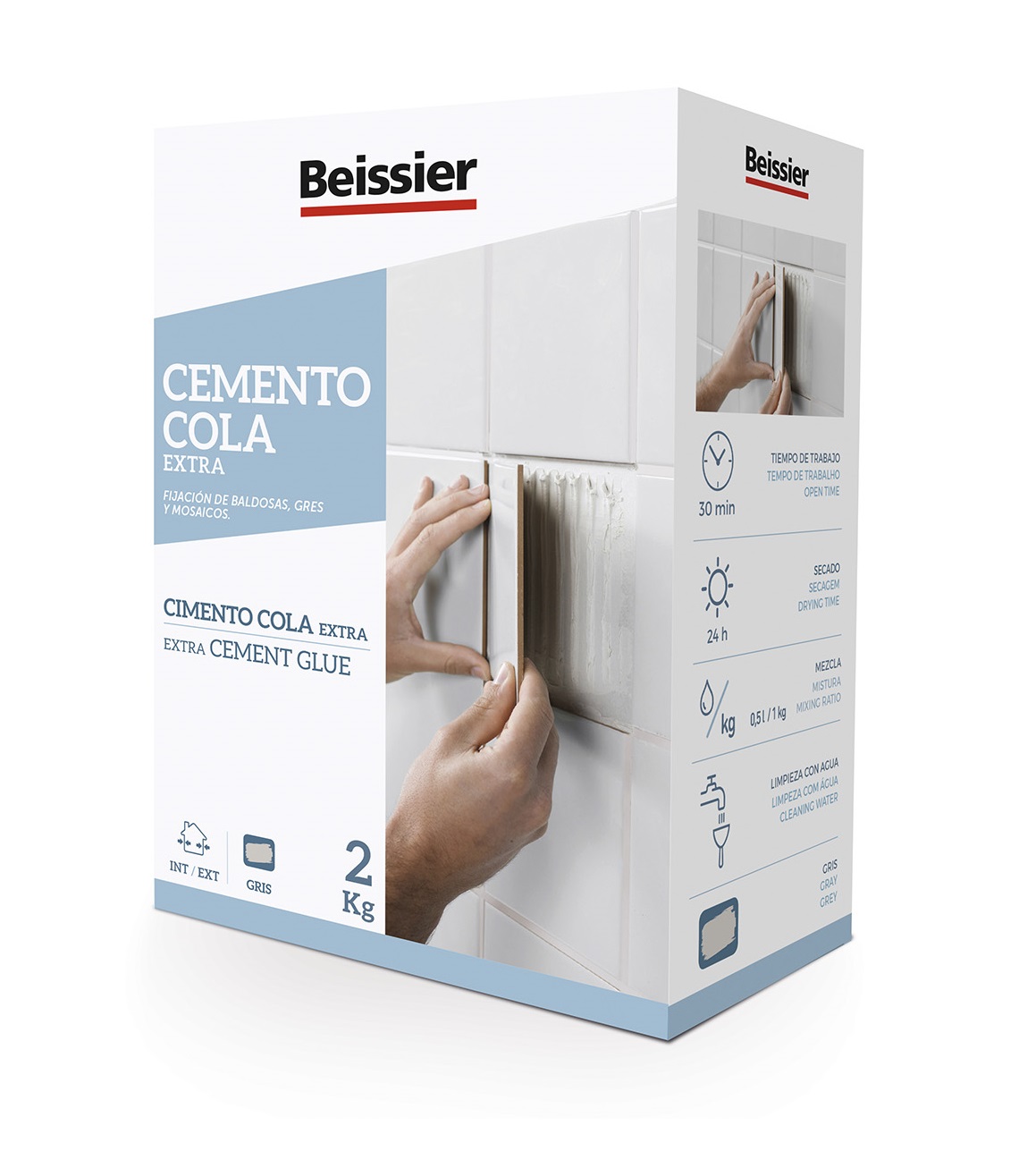 CEMENTO COLA FLEXIBLE 2 KG. BEISSIER