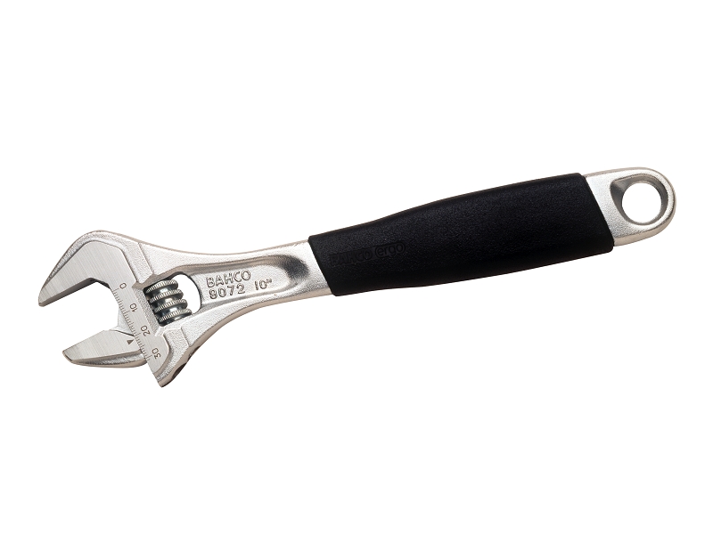LLAVE AJUSTABLE ERGO CROMADA 10" BAHCO