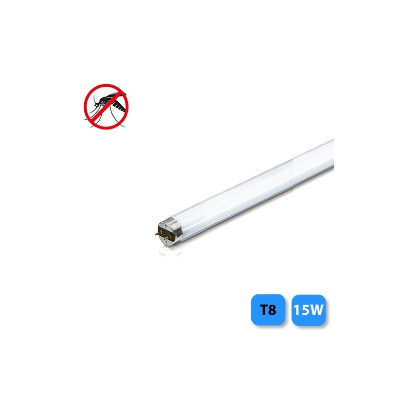 TUBO FLUORESCENTE T8 15W LUZ ACTINICA MATA INSECTOS EDM 06022