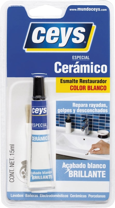 RESTAURADOR CERAMICO BLANCO 15 ML. CEYS