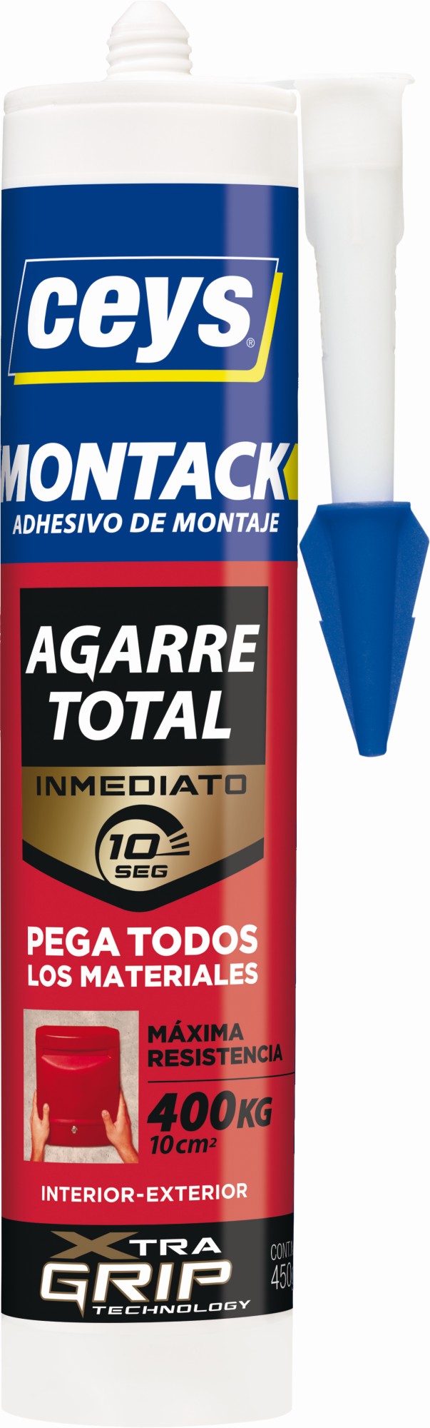 MONTACK AGARRE TOTAL CARTUCHO 450 GR. CEYS