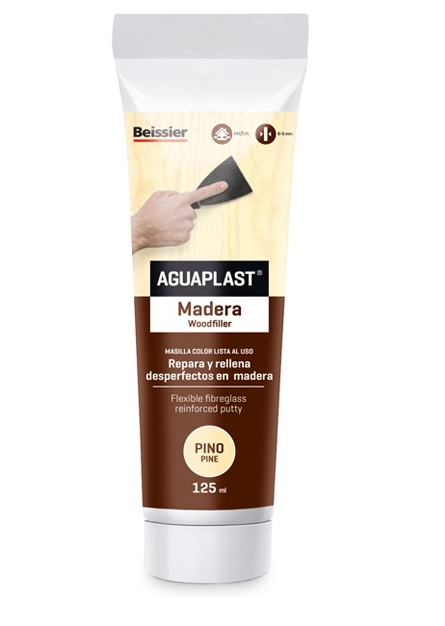 AGUAPLAST MASILLA MADERA PINO 125 ML. AL USO