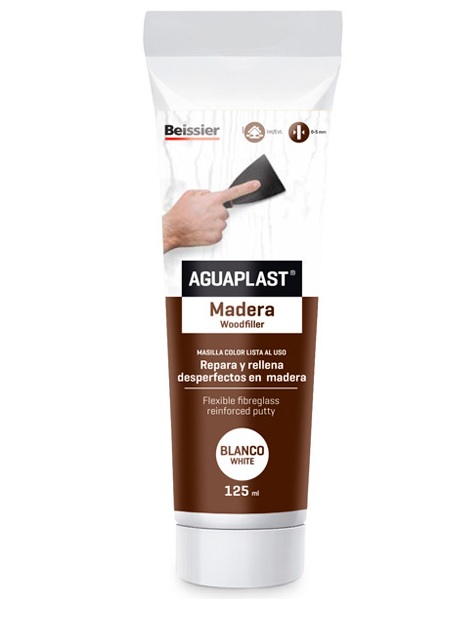 AGUAPLAST MASILLA MADERA NEUTRO 125 ML. AL USO
