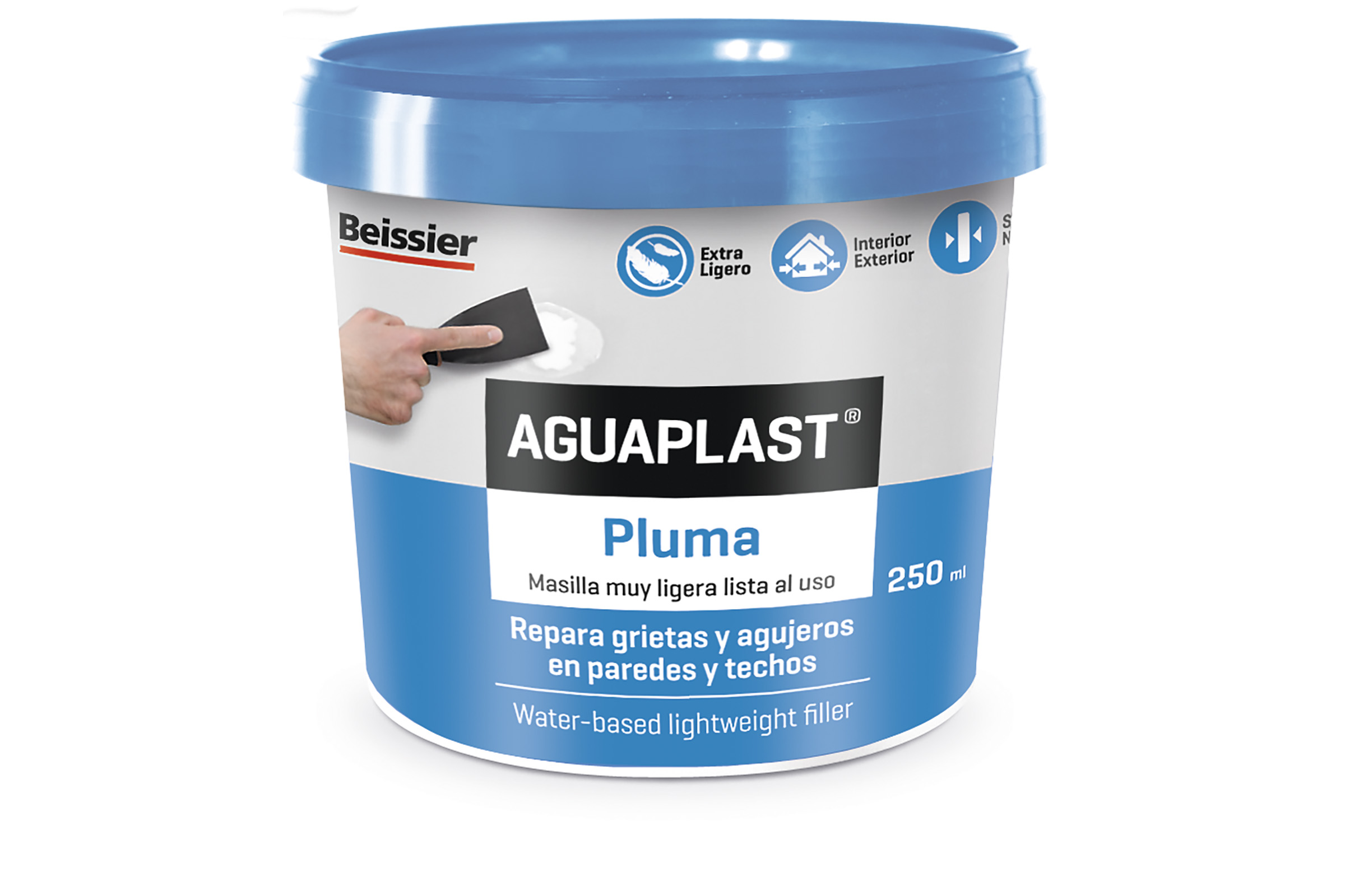 AGUAPLAST PLUMA 250 ML. AL USO