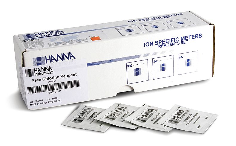 REACTIVO POLVO BROMO (0,00 A 10,00 MG/L) 300 TEST HANNA HI93716-01