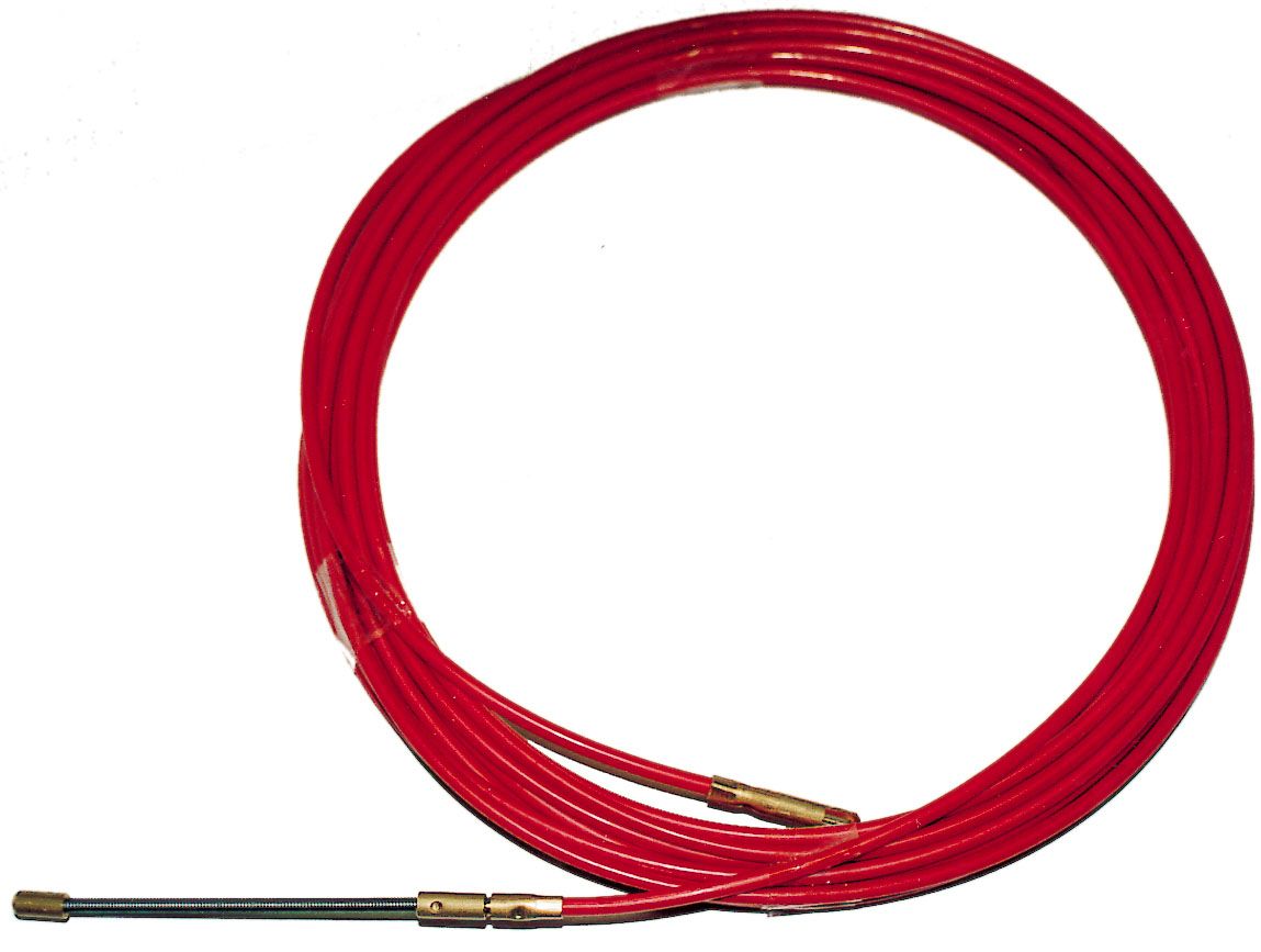 GUIA PASACABLES ACERO/NYLON 4 MM. PUNTA INTERCAMBIABLE MULTIACERO 25 MT. ATM