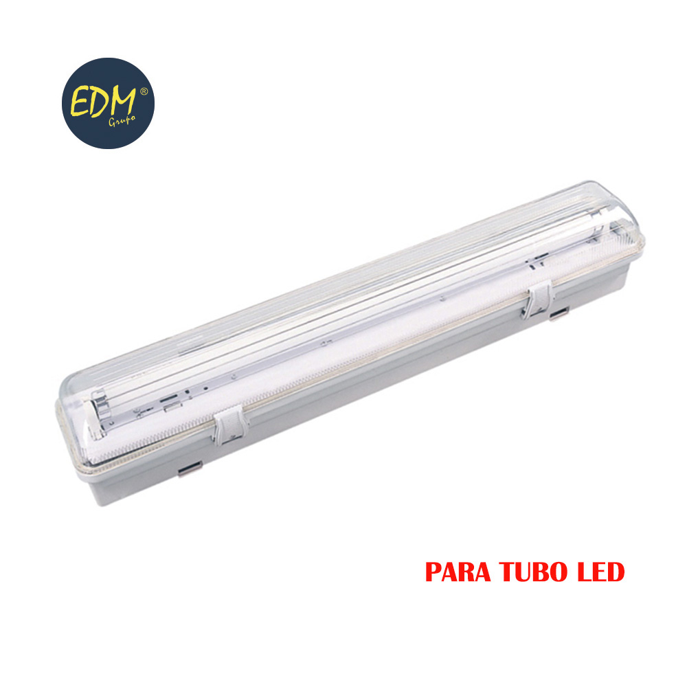 REGLETA ESTANCA PARA TUBO LED EQ 1X18W 65CM EDM IP44 REF.31123