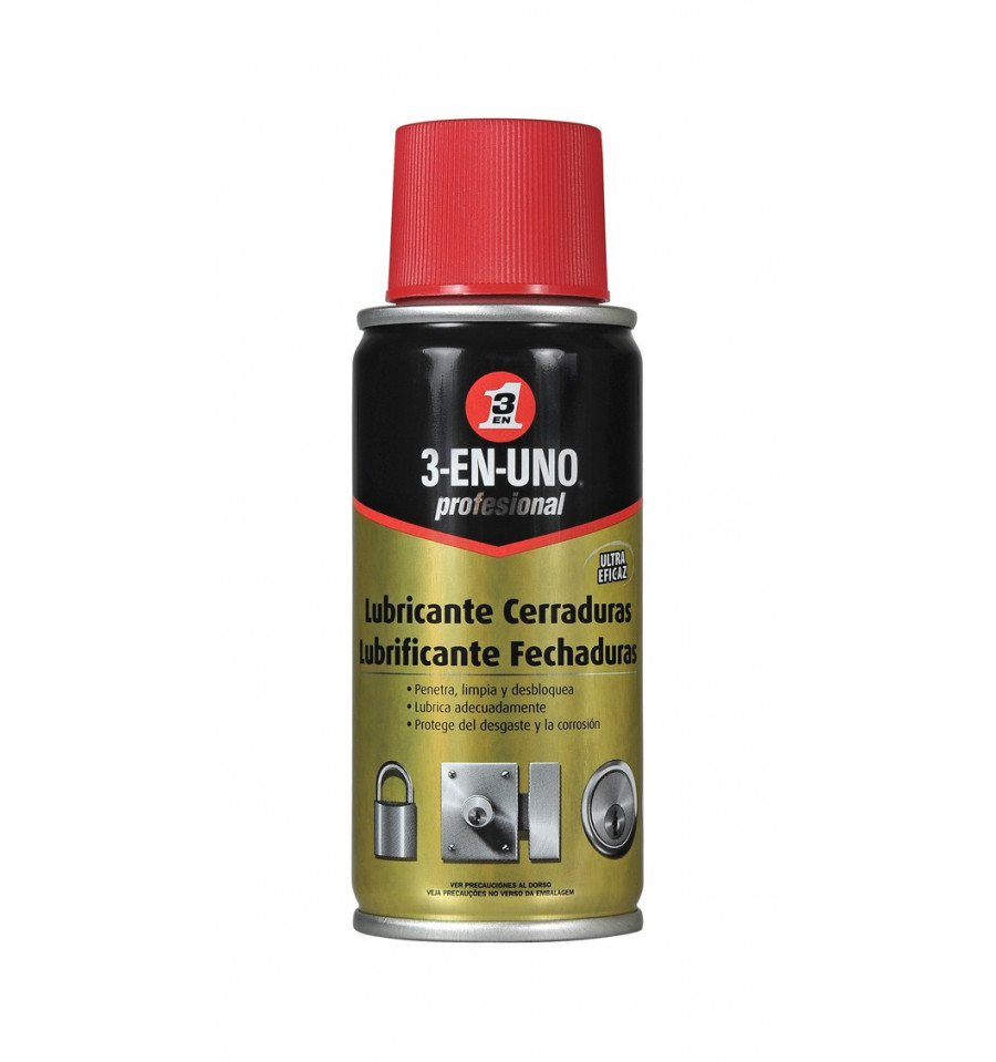 LUBRICANTE DE CERRADURAS 100 ML. 3EN1