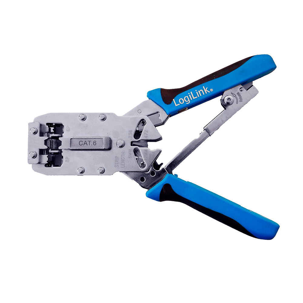 CRIMPADORA PROFESIONAL MODULAR RJ11,RJ12,RJ45 LOGILINK (UU)