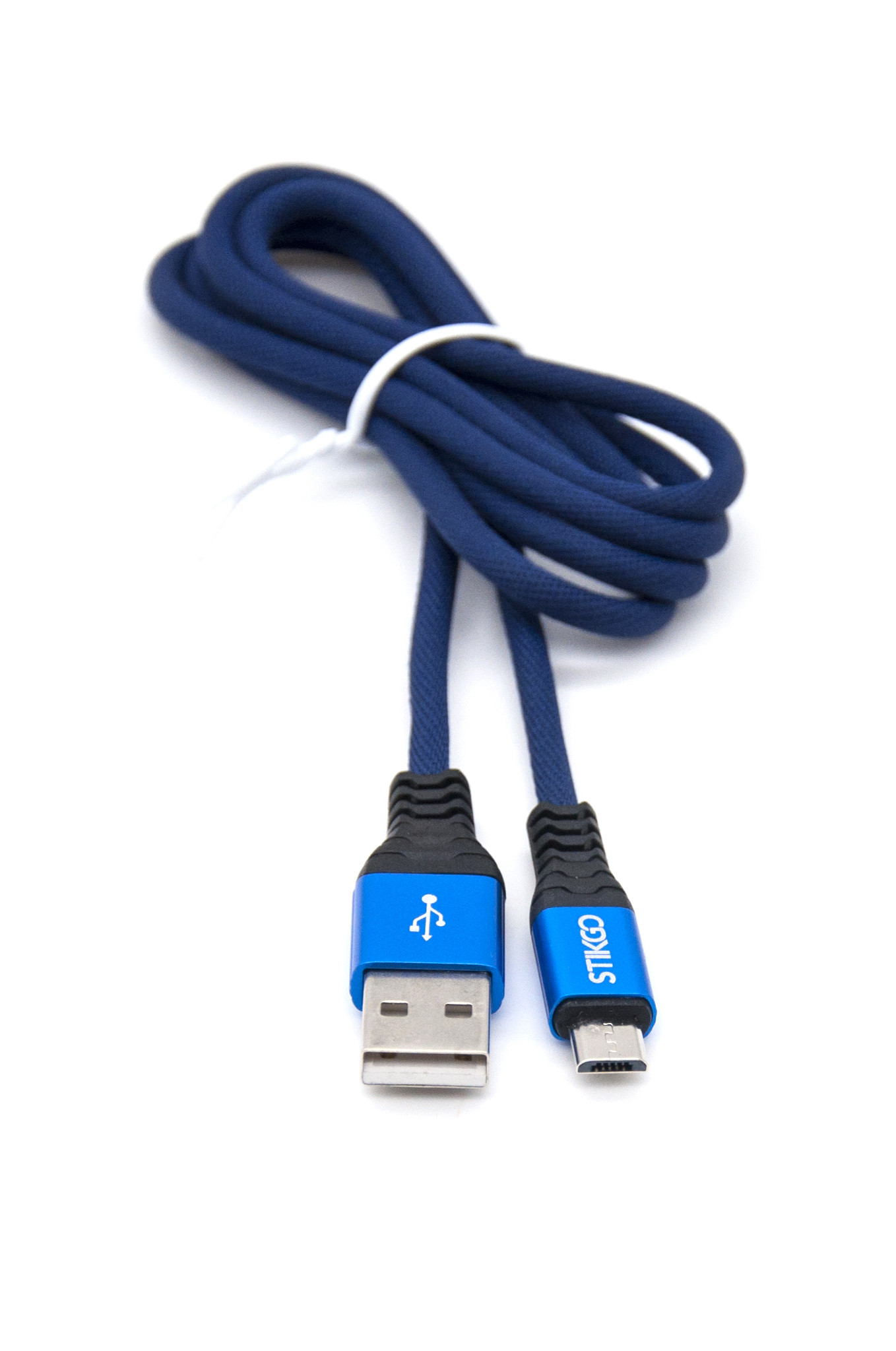 CABLE MICRO USB A USB 2.0 TRENZADO DE NYLON 1 MT. 3,0A STIKGO (UU)