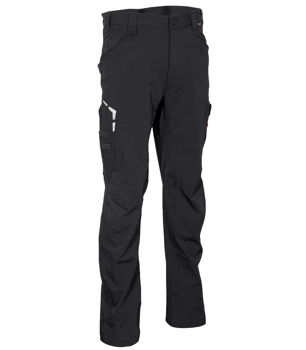 PANTALON TRABAJO MULTIBOLSILLO SLIM HAGFORS NEGRO/NEGRO T-42