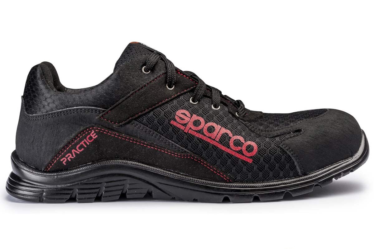 ZAPATO DEPORTIVO PRACTICE S1P SRC NEGRO/NEGRO N-45 SPARCO