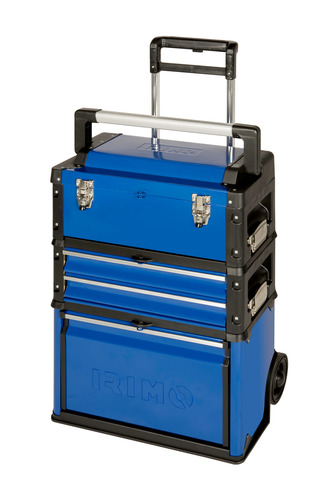CARRO SOPORTE CON 3 CAJAS APILABLES SOBRE RUEDAS 6021FTW520 IRIMO (UU)