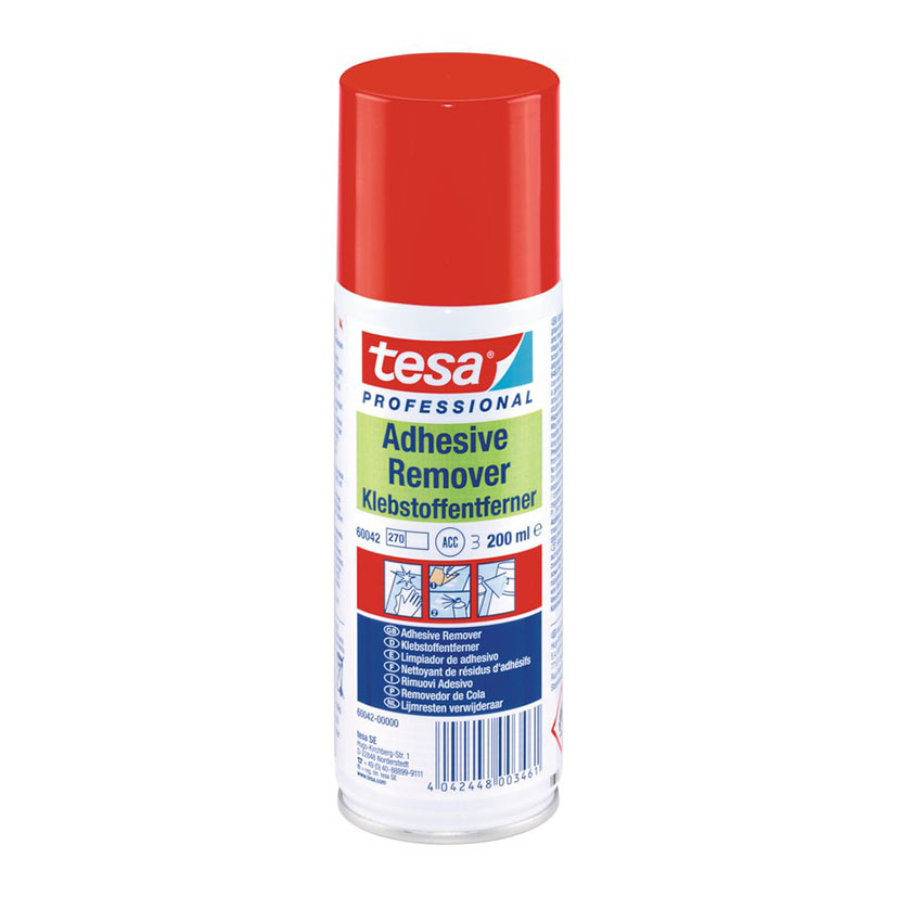 LIMPIADOR DE ADHESIVOS EN SPRAY 200 ML. TESA