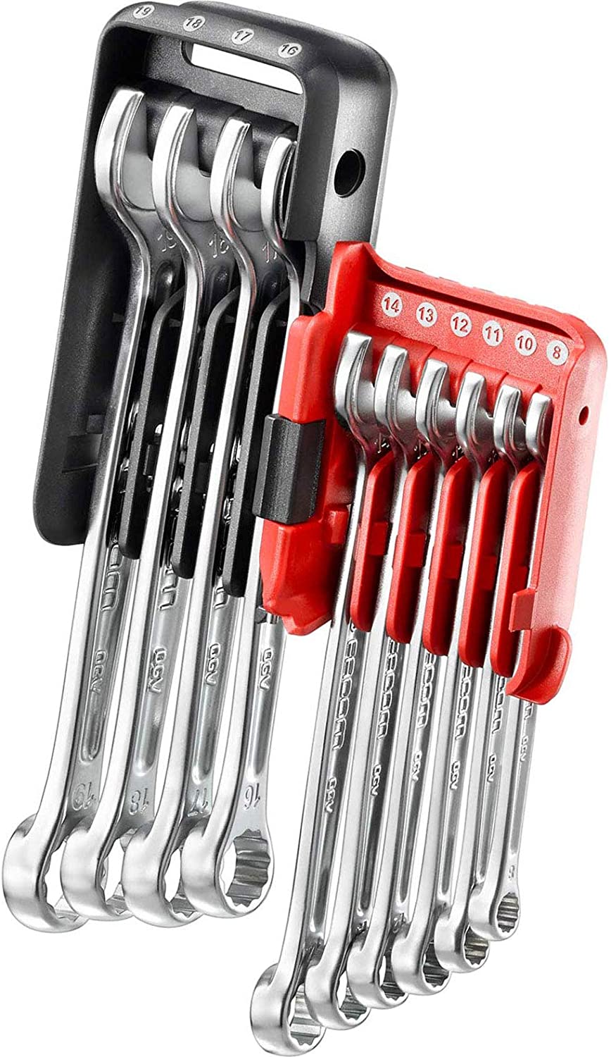 JUEGO 10 LLAVES COMBINADAS DE 8 A 19 MM. CROMADAS FACOM (UU)