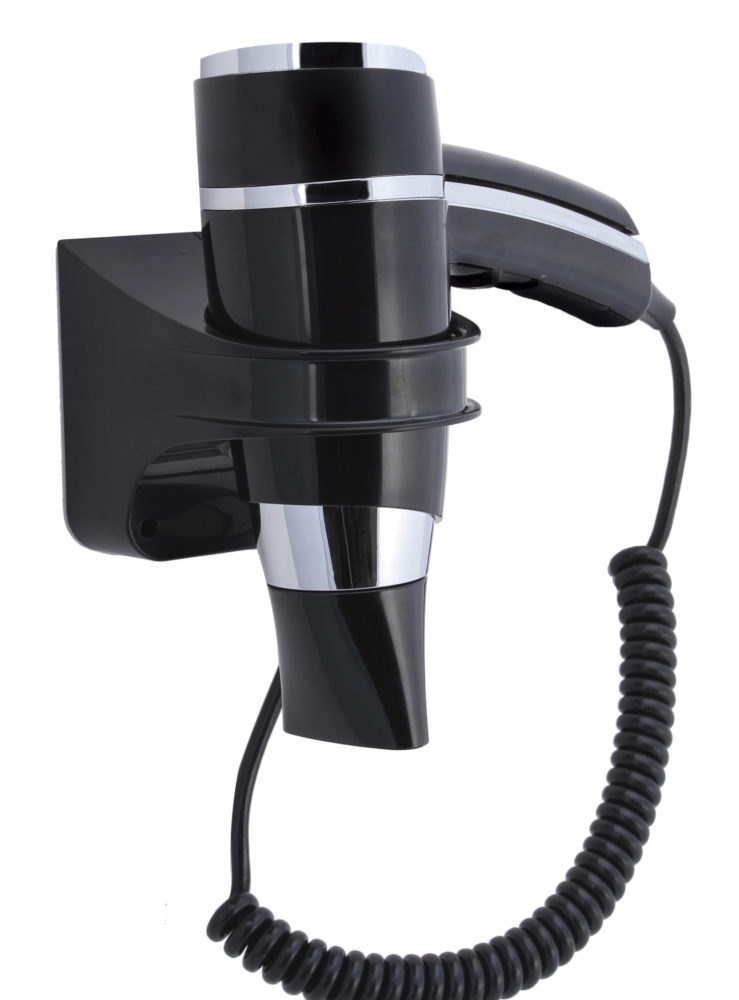 SECADOR DE PELO BRITTONY 1600W NEGRO + SOPORTE 