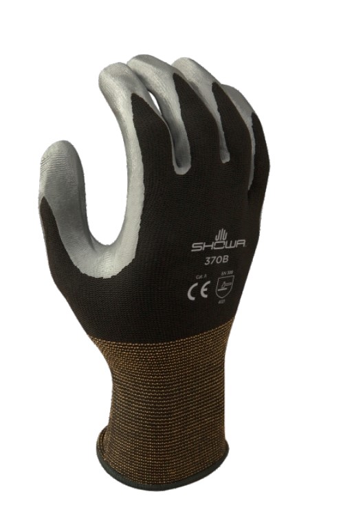 GUANTES SHOWA COLOR NEGRO REF. 370B T. 7/M
