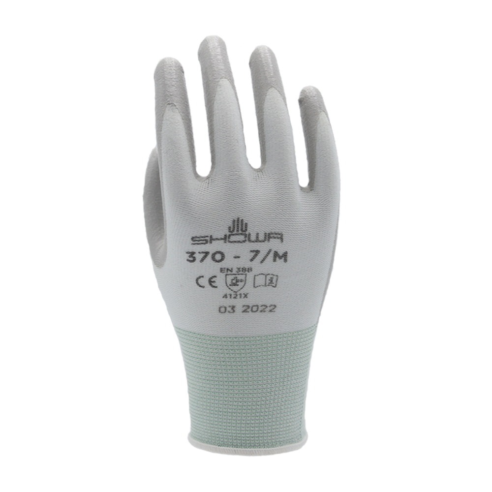 GUANTES SHOWA COLOR BLANCO REF. 370W T.7/M