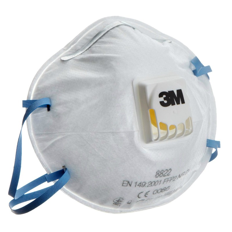 MASCARILLA DESECHABLE FFP2 C/VALVULA 3M