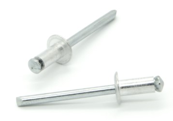 REMACHE FLOR ALUMINIO/ACERO CABEZA ALOMADA 4 X 10