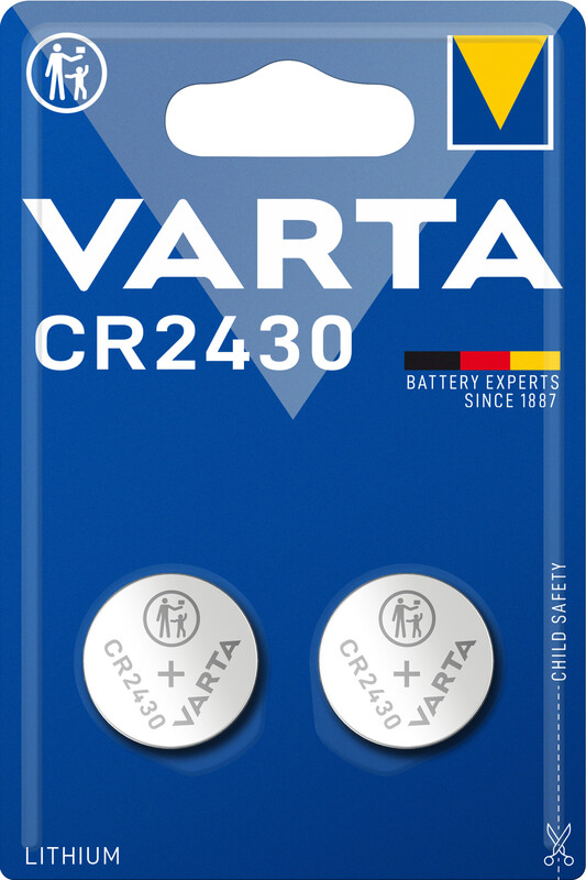 PILA VARTA LITHIUM COIN CR2430 (BLISTER 2 UNID.)