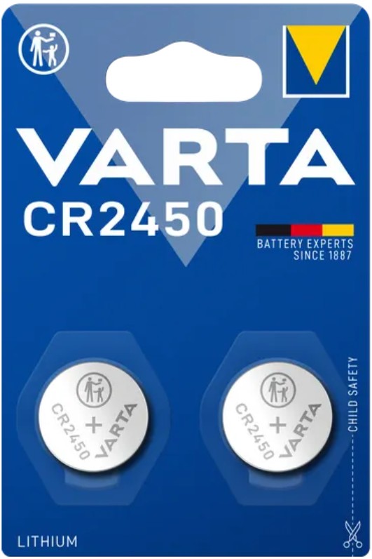 PILA VARTA LITHIUM COIN CR2450 (BLISTER 2 UNID.)