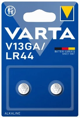 PILA VARTA ALKALINE SPECIAL V13GA/LR44 (BLISTER 2 UNID.)