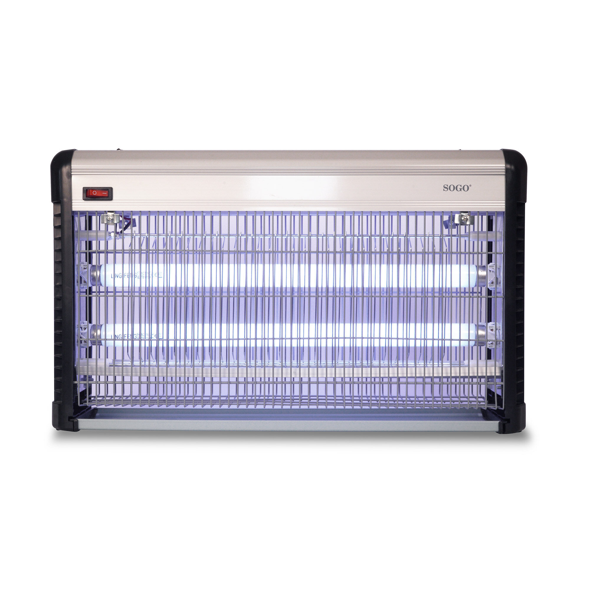 MATA INSECTOS PROFESIONAL LED 2X15W 80MT. MIN-SS-13920 SOGO