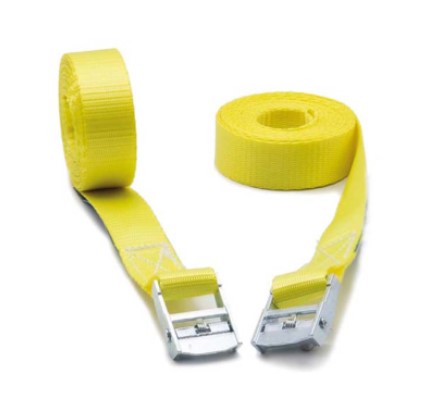 CINTA AMARRE HEBILLA 250KG 25MM. 3 MT. (2 UNID.)