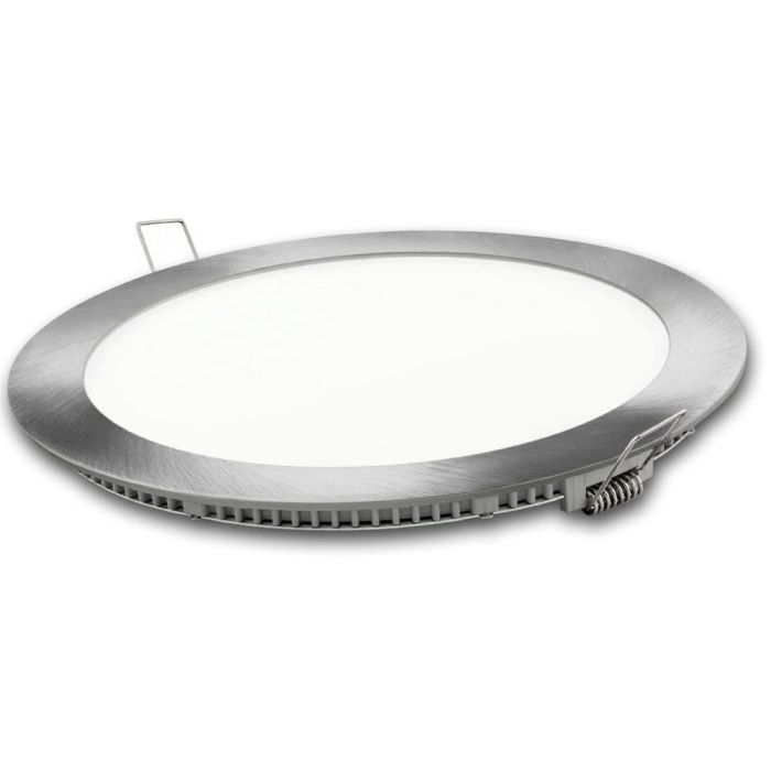 DOWNLIGHT LED REDONDO PLATA 18W. CALIDA 20954