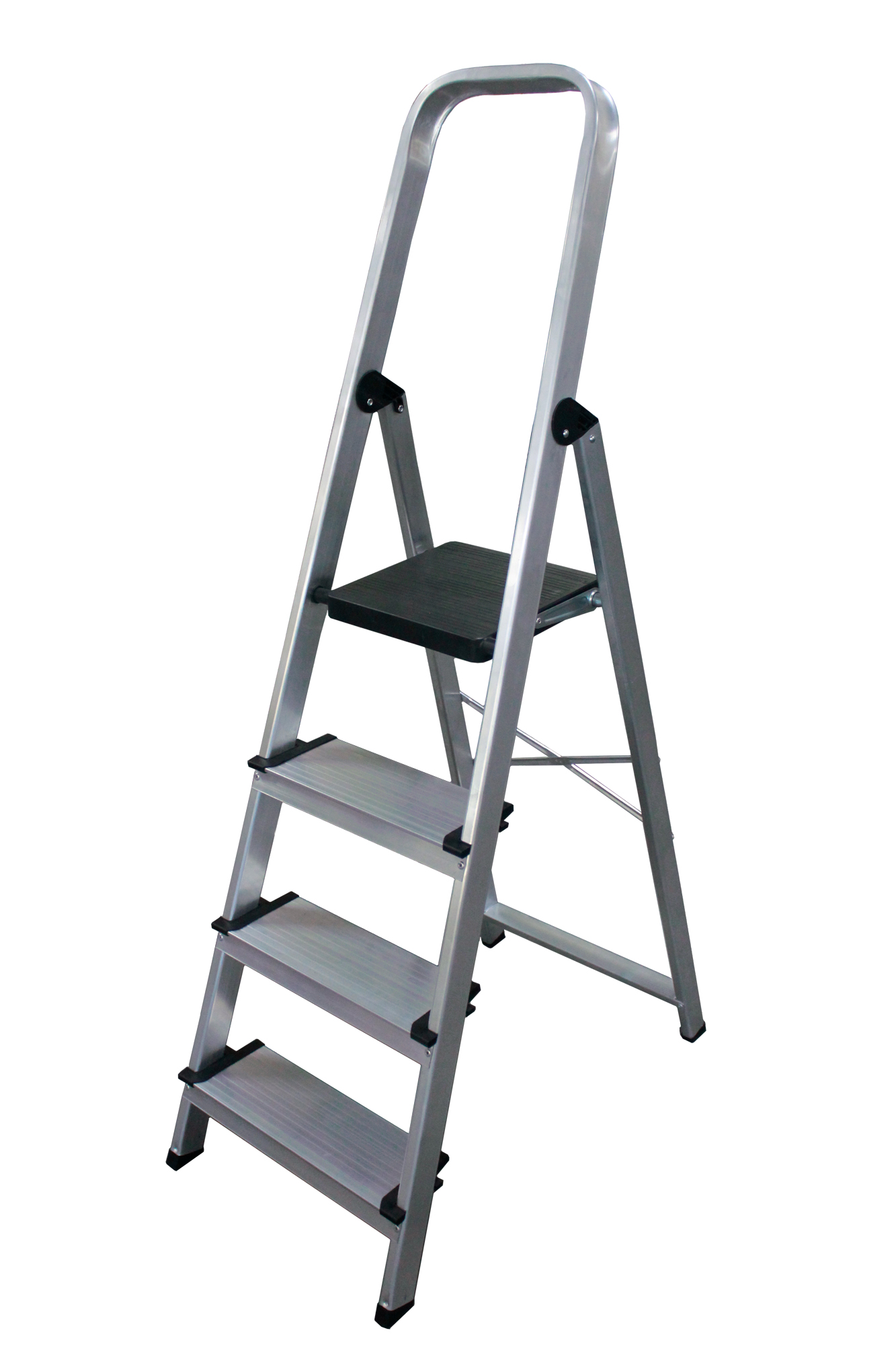 ESCALERA ALUMINIO 4 PELDAÑOS ANCHOS SERIE 350