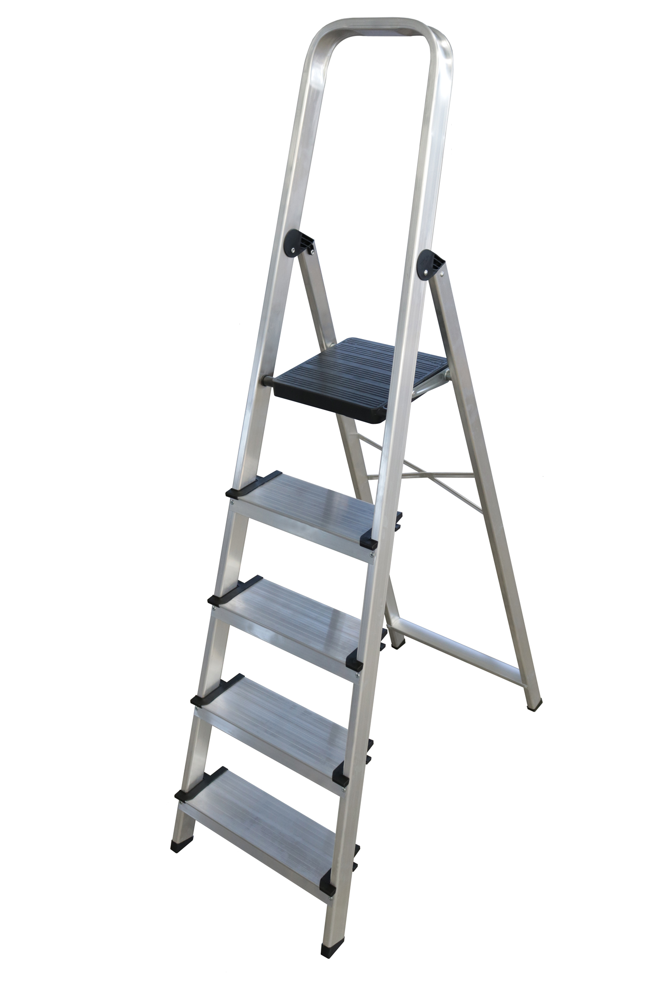 ESCALERA ALUMINIO 5 PELDAÑOS ANCHOS SERIE 350