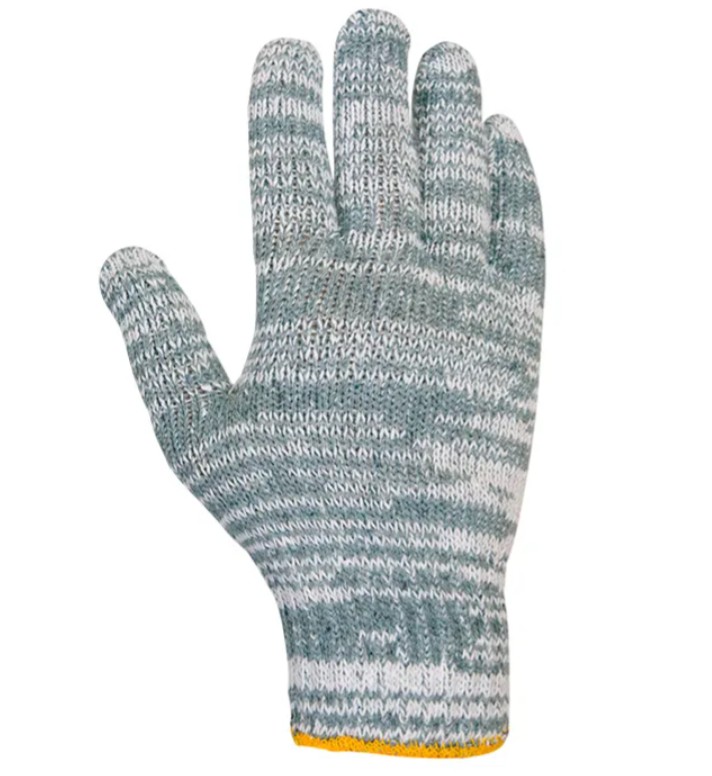 GUANTE DE POLIESTER/ALGODON SIN COSTURAS T-9