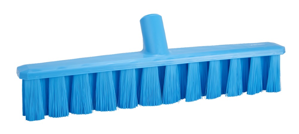 ESCOBA UST CERDAS MEDIAS AZUL 400 MM.