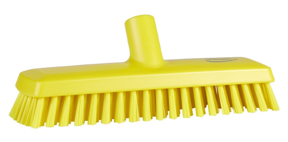 CEPILLO PASO DE AGUA CERDAS MEDIAS AMARILLO 270 MM.