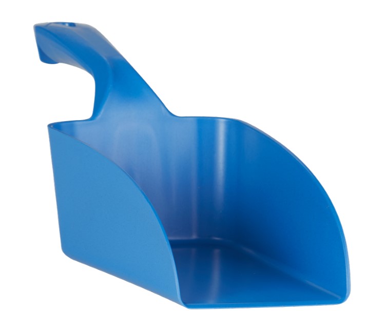 CUCHARA MANO METAL DETECTABLE AZUL 1 LT.