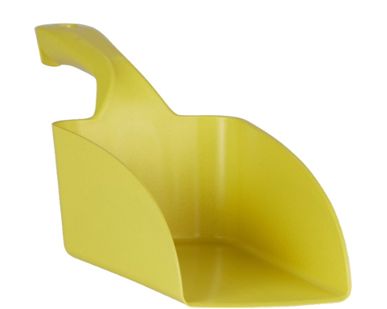 CUCHARA MANO METAL DETECTABLE AMARILLO 1 LT.