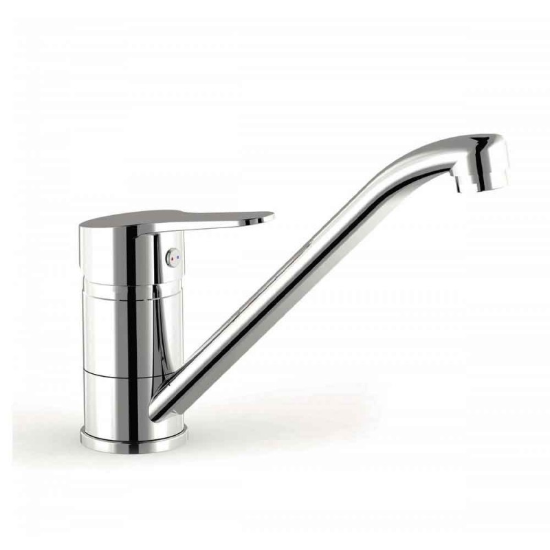 MONOMANDO FREGADERO COCINA ESSENTIAL CROMO BASIC TRES 21533301