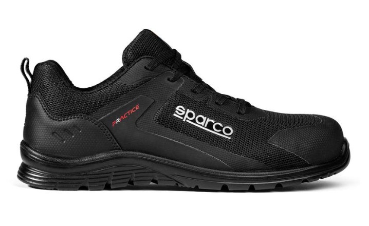 ZAPATO DEPORTIVO PRACTICE KYFFIN S1PS NR NEGRO/NEGRO N-45 SPARCO