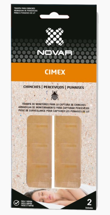 TRAMPA ANTICHINCHES Y ANTIACAROS PARA CAMA 2 UD NOVEX 4443