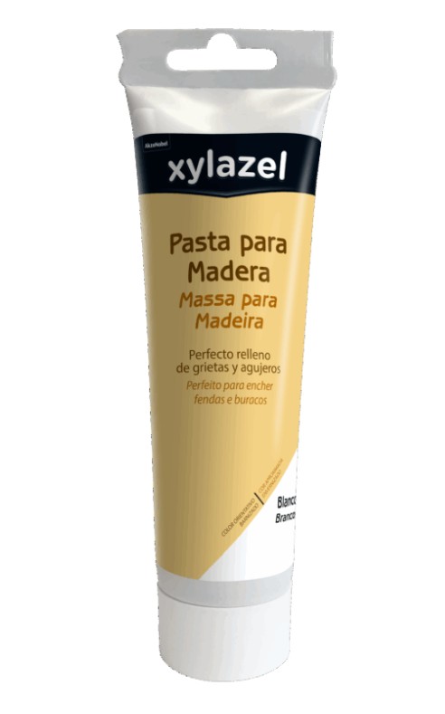 MASILLA PARA MADERA BLANCA 125 G XYLAZEL