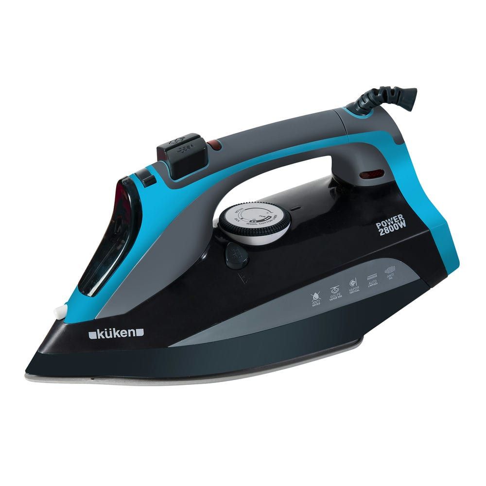 PLANCHA VAPOR 2800W SUELA INOX KUKEN 34092