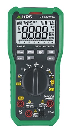 MULTIMETRO DIGITAL AC/DC 1000 V KPS-MT720