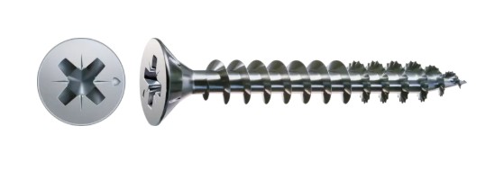 TORNILLO POZI SPAX CABEZA PLANA CINCADO 3,0X20 (1000 UND.)