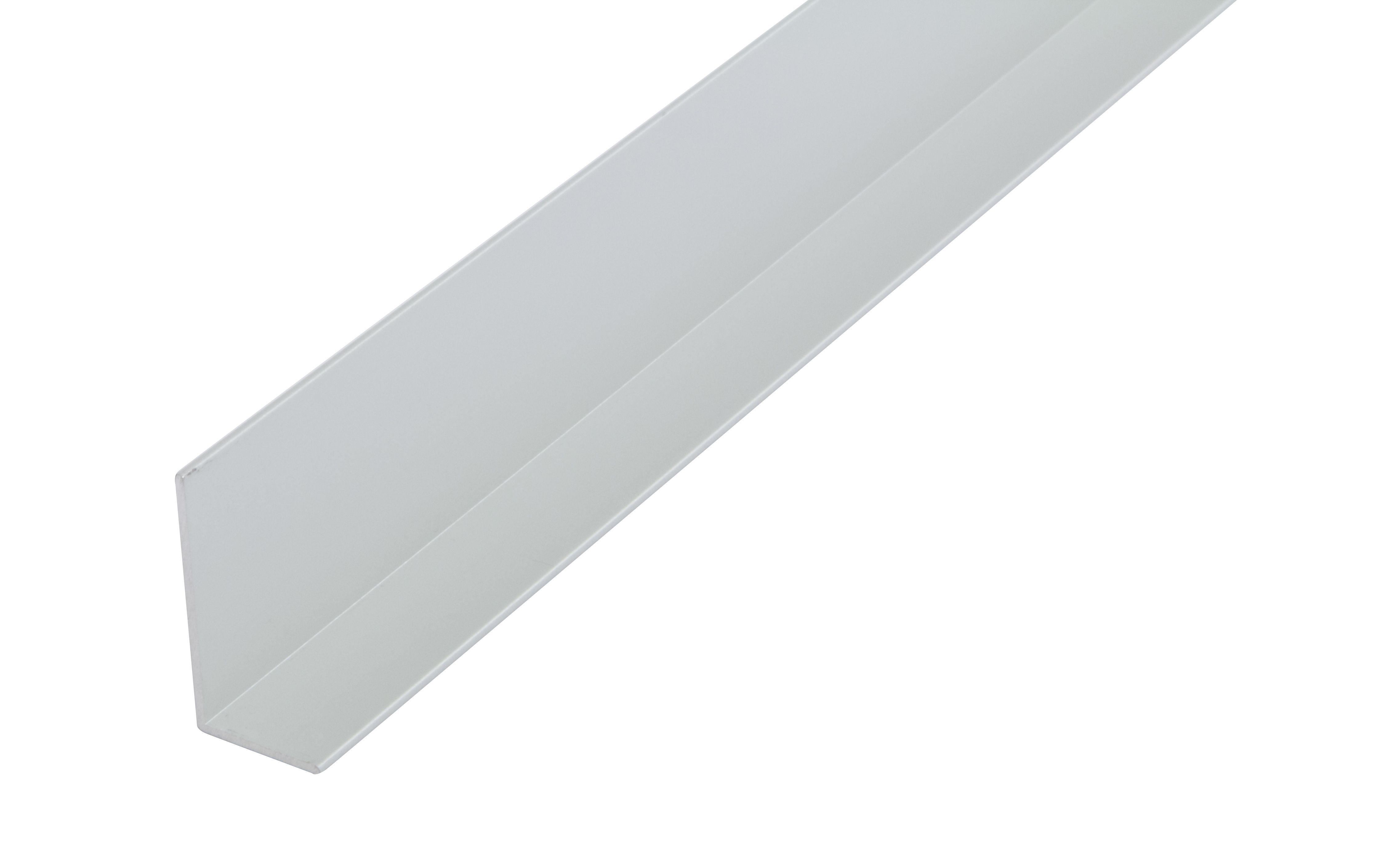 PERFIL ANGULO ALUMINIO 30X20X2500 MM. BLANCO (UU)