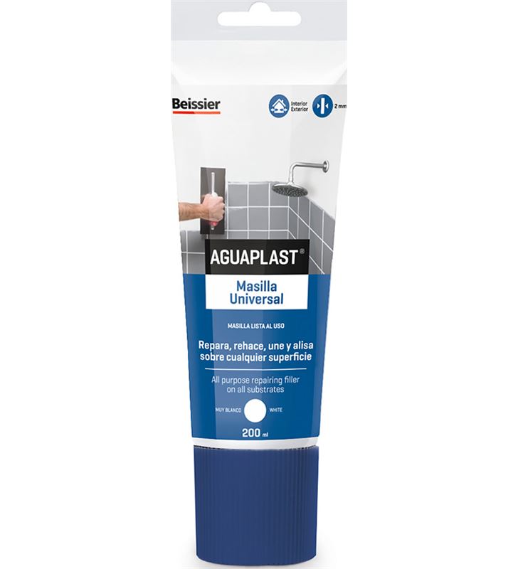 AGUAPLAST MASILLA UNIVERSAL TUBO 200ML. BEISSIER