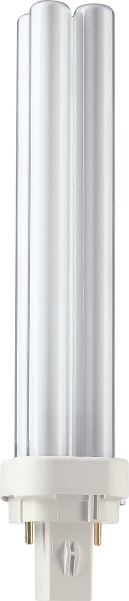 BOMBILLA FLUORESCENTE COMPACTA NO INTEGRADA MASTER PL-C 26,5W 1800LM 3000K PHILIPS