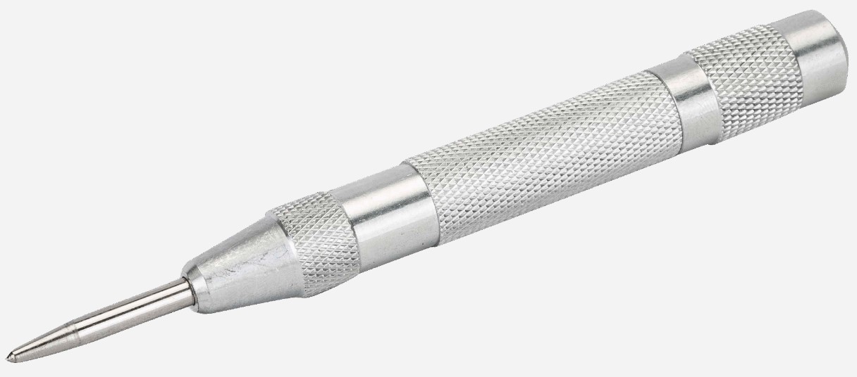 PUNZON GRANETE AUTOMATICO 2MM PUNTA DE ACERO 130MM BAHCO